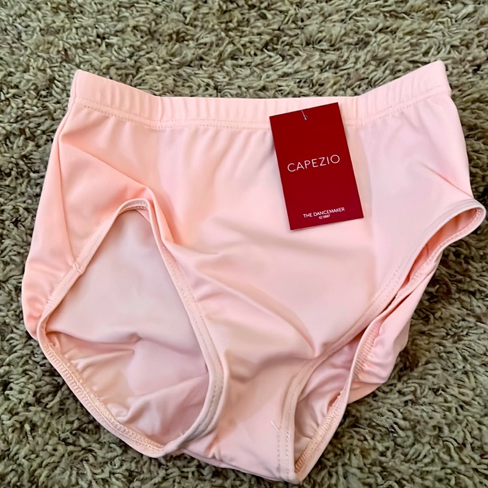 Capezio pink ballet briefs